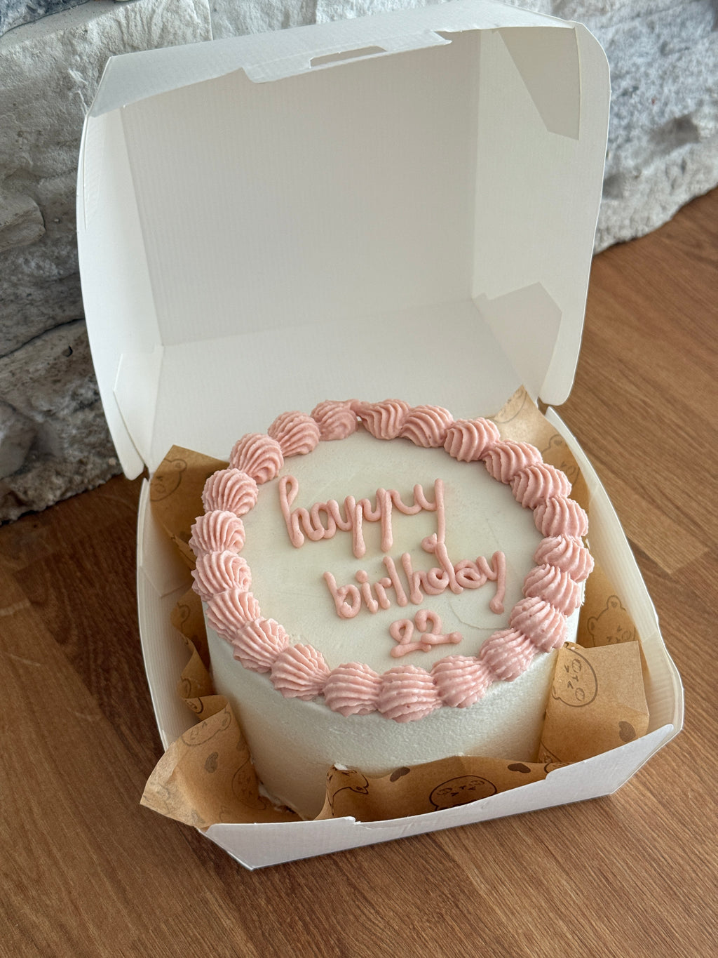 Bento cake vintage