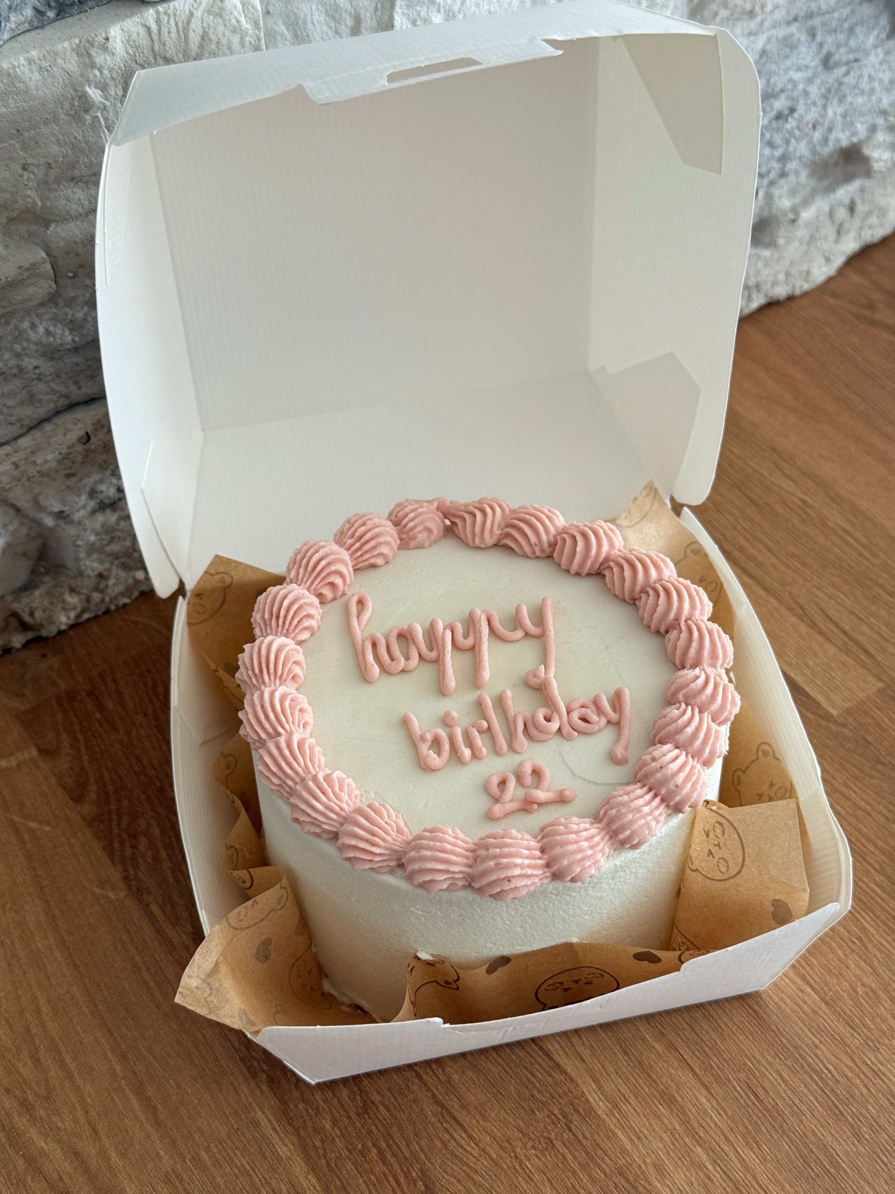 Bento cake vintage
