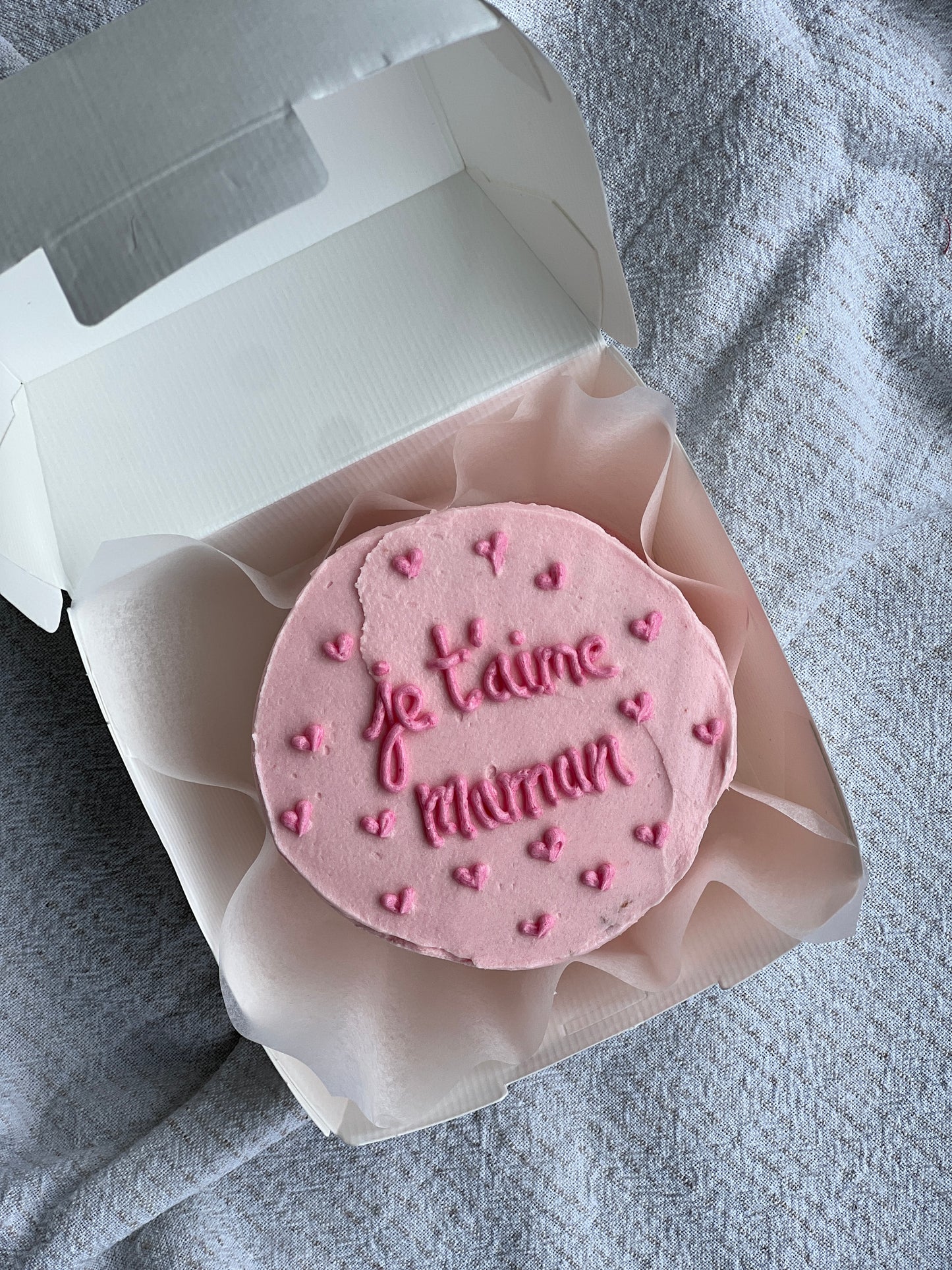 Bento cake je t’aime